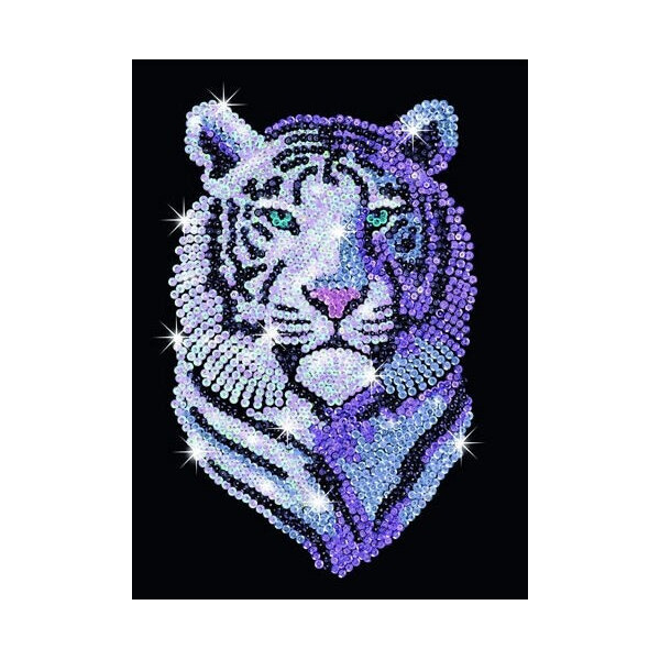 

Набор для творчества Sequin Art Blue Белый тигр SA1217