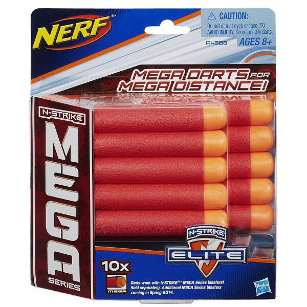 

Набор стрел Nerf Mega 10 шт (A4368)