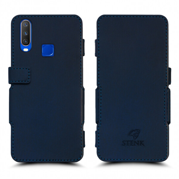 

Чехол книжка Stenk Prime для Vivo Y15 Синий (63600)