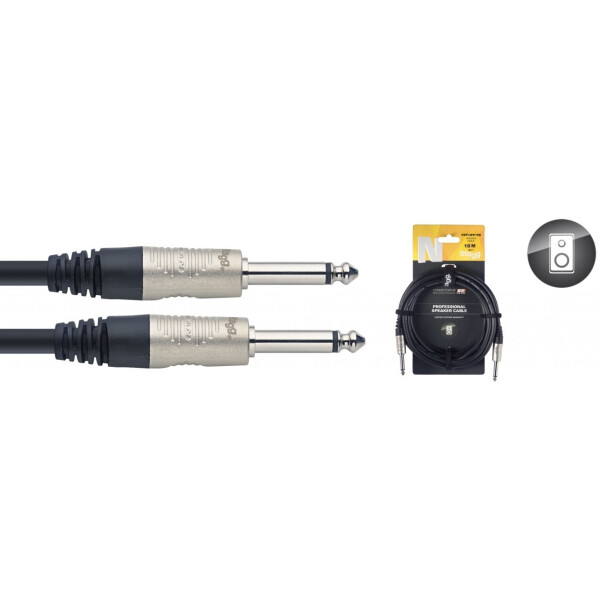 

Акустический кабель Jack 6.3 - Jack 6.3 10 м Stagg NSP10PP15R