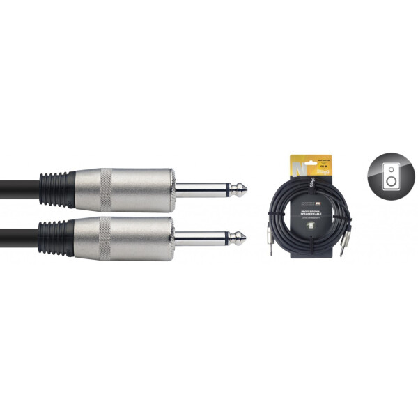 

Акустический кабель Jack 6.3 - Jack 6.3 10 м Stagg NSP10PP25R