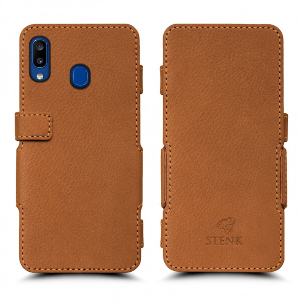 

Чехол книжка Stenk Prime для Samsung Galaxy A20 Camel (63670)