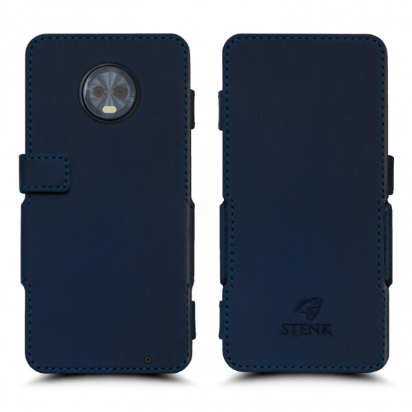 

Чехол книжка Stenk Prime для Motorola Moto G6 Plus Синий (63572)