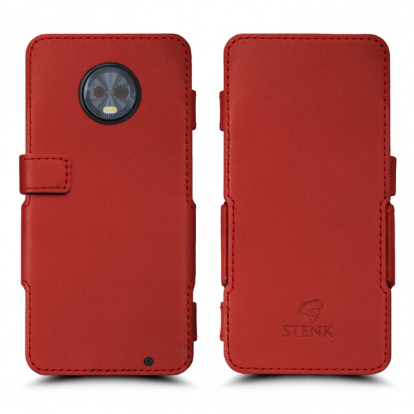 

Чехол книжка Stenk Prime для Motorola Moto G6 Plus Красный (63736)