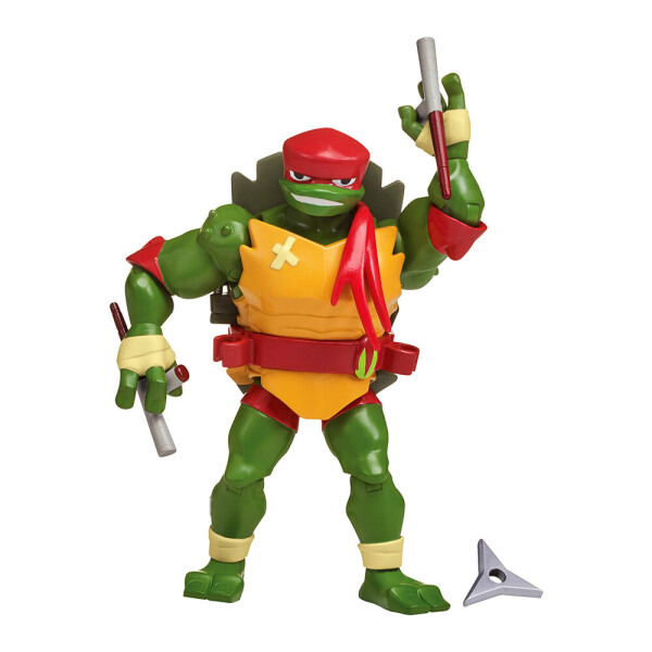 

Фигурка TMNT Эволюция Черепашек Ниндзя Рафаэль с боевым панцирем 12 см (80829)