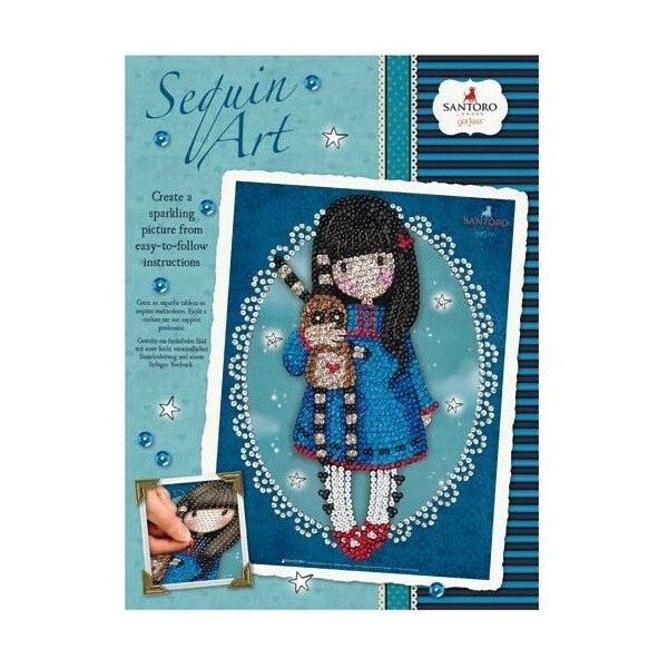 

Набор для творчества Sequin Art Gorjuss Gorjuss Hush Little Bunny New (SA1615)