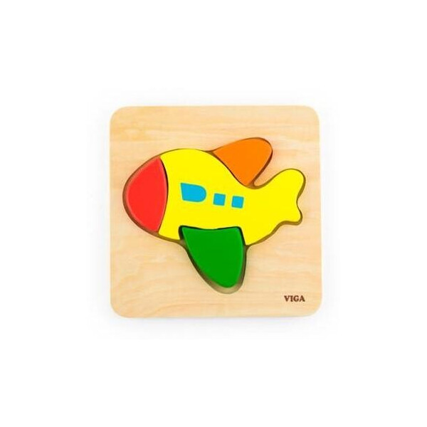 

Мини-пазл Viga Toys "Самолет" (50173)