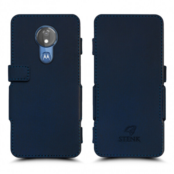 

Чехол книжка Stenk Prime для Motorola Moto G7 Power Синий (63575)