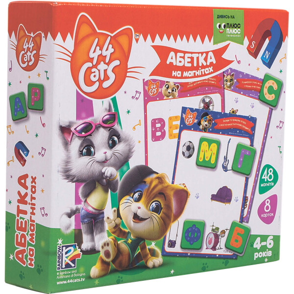 

Магнитная игра Vladi Toys Абетка 44 Кота (VT5411-07)