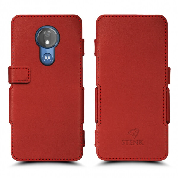 

Чехол книжка Stenk Prime для Motorola Moto G7 Power Красный (63739)