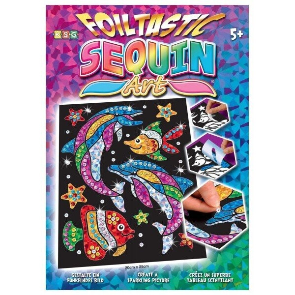 

Набор для творчества Sequin Art Foil Tastic Дельфин SA1312