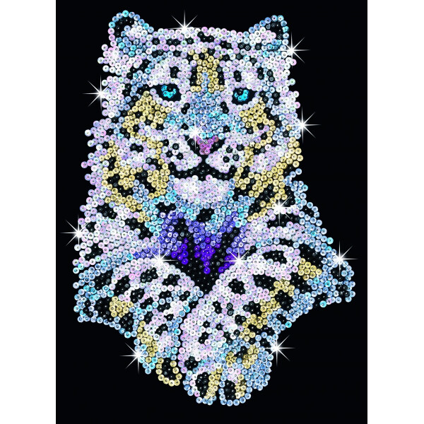 

Набор для творчества Sequin Art Blue Снежный леопард (SA1404)