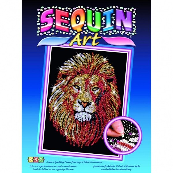 

Набор для творчества Sequin Art BLUE Lion (SA1207)