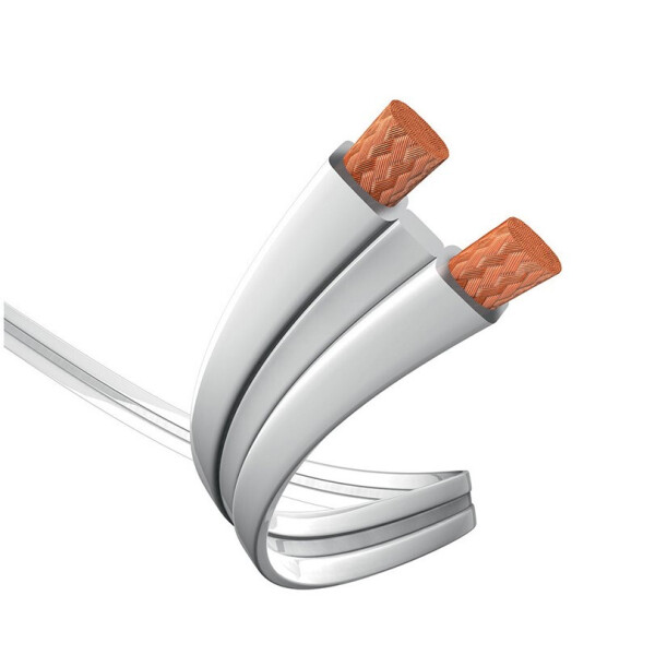 

Акустический кабель Inakustik Premium LS-Kabel Flat 2 x 2,5 mm² white 130m