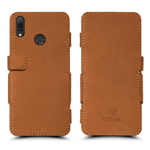 

Чехол книжка Stenk Prime для Huawei Y9 (2019) Camel (63646)