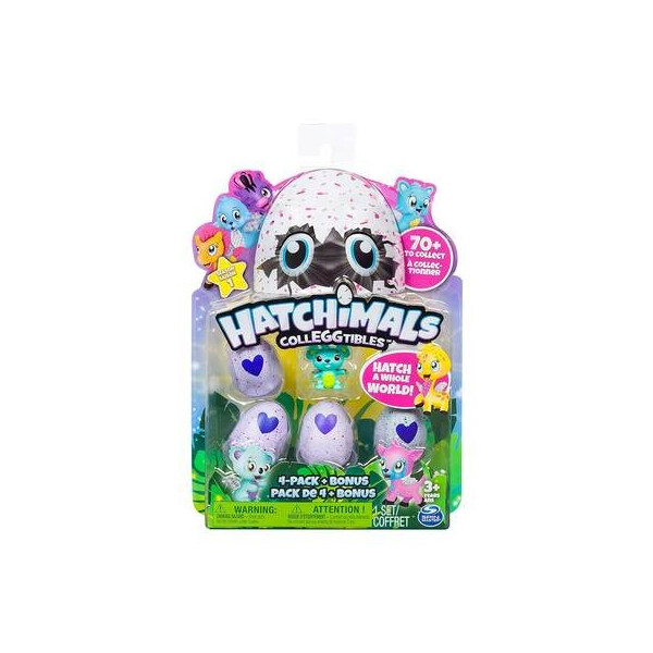

Набор игрушек Hatchimals CollEggtibles 4 яйца (SM19104)