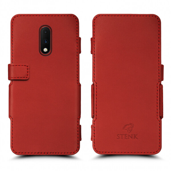 

Чехол книжка Stenk Prime для OnePlus 7 Красный (63745)