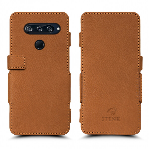 

Чехол книжка Stenk Prime для LG V40 ThinQ Camel (63650)