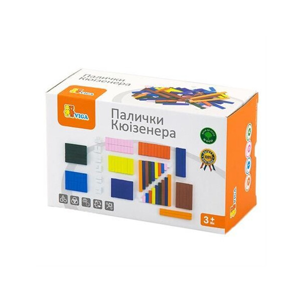 

Набор для обучения Viga Toys Палочки Кюизенера (51765)