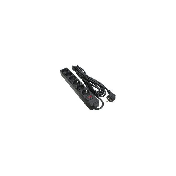 

СЕТЕВОЙ ФИЛЬТР 6 РОЗЕТОК BLACK 5.0 м, 3*1мм2 SP-1065 PATRON