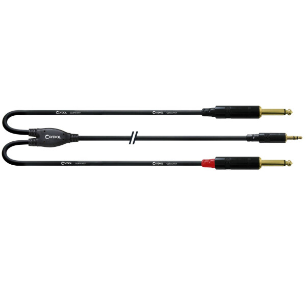 

Коммутационный кабель Mini Jack— 2хJack 1.5м Cordial CFY 1,5 WPP