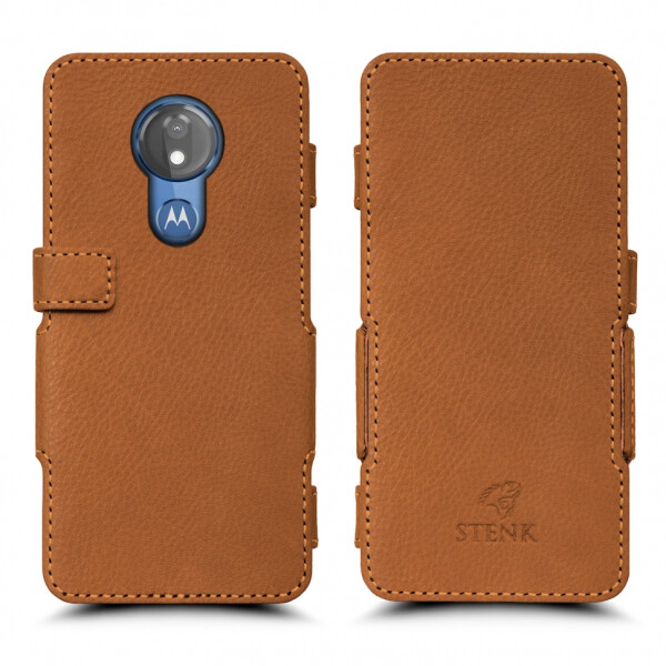 

Чехол книжка Stenk Prime для Motorola Moto G7 Power Camel (63657)