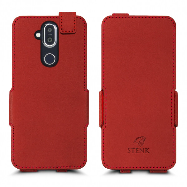 

Чехол флип Stenk Prime для Nokia 8.1 Красный (63789)