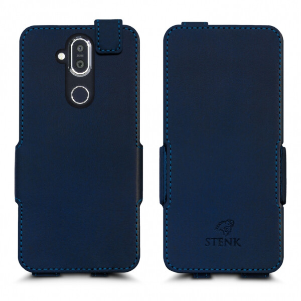 

Чехол флип Stenk Prime для Nokia 8.1 Синий (63625)