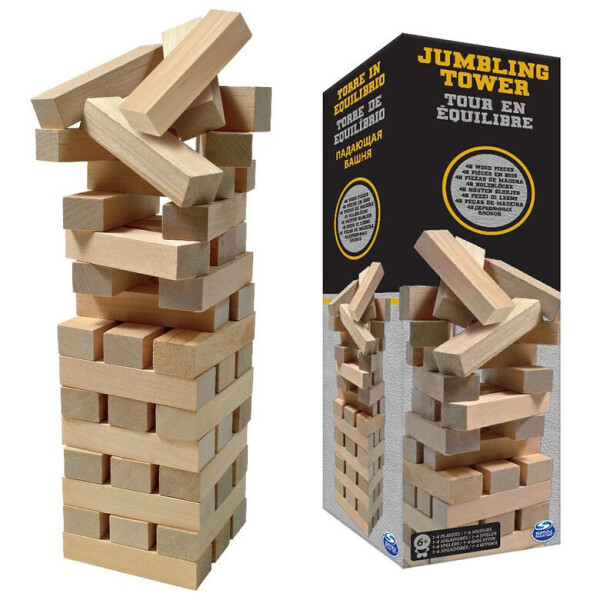 

Игра настольная Spin Master Games Дженга в жестяной коробке (SM98365/6033148)