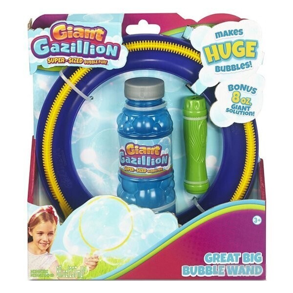 

Набор для надувания пузырей Gazillion Bubbles Great big bubble wand 237 мл (35375)