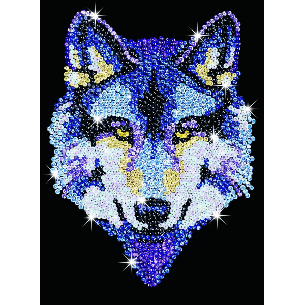 

Набор для творчества Sequin Art Blue Волк (SA1215)