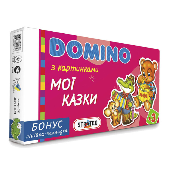 

Домино Strateg Мои сказки на украинском (30668)