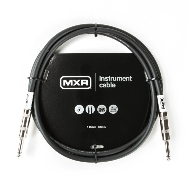

Инструментальный кабель Jack 6,3-Jack 6,3 1.5м Dunlop DCIS5 MXR Standard