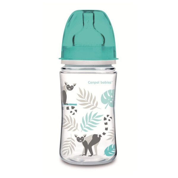 

Антиколиковая бутылочка Canpol Babies Easystart Jungle 240 мл серый с бирюзовым (35/227_grey)