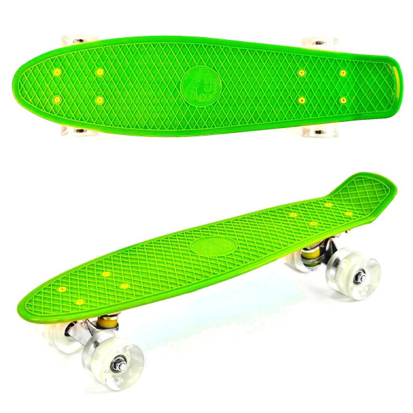 

Пенни-борд Best Board 56 см LED Салатовый 6900066317811