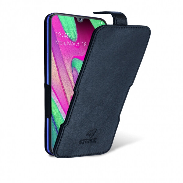 Чехол флип Stenk Prime для Samsung Galaxy A40 Чёрный (63545)