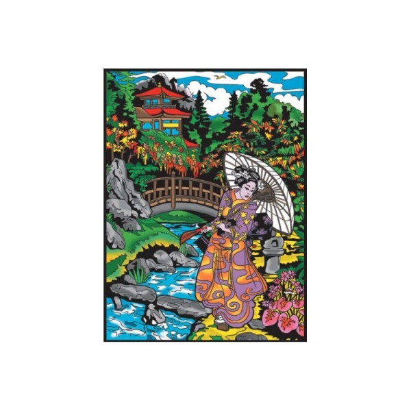 

Разрисовка з фломастерами Carioca Geisha COLORVELVET (L0075)