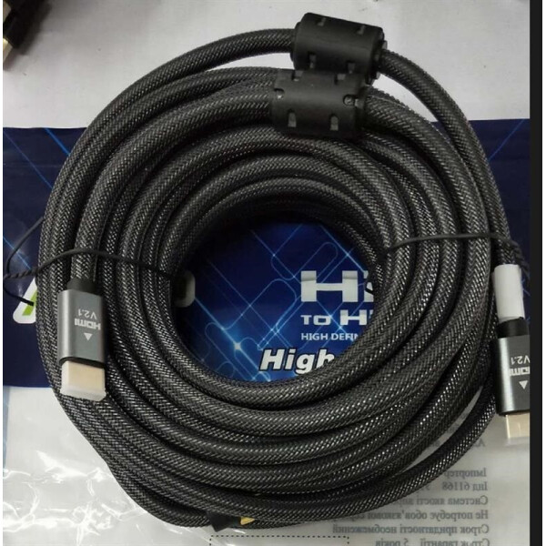 

Кабель HDMI-HDMI Atcom Premium ver 2.1, 4К, 10м, Black