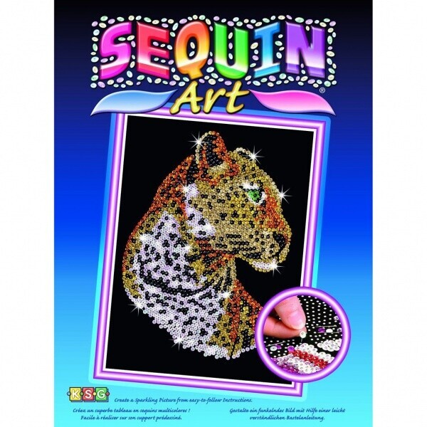 

Набор для творчества Sequin Art Blue Леопард (SA1208)