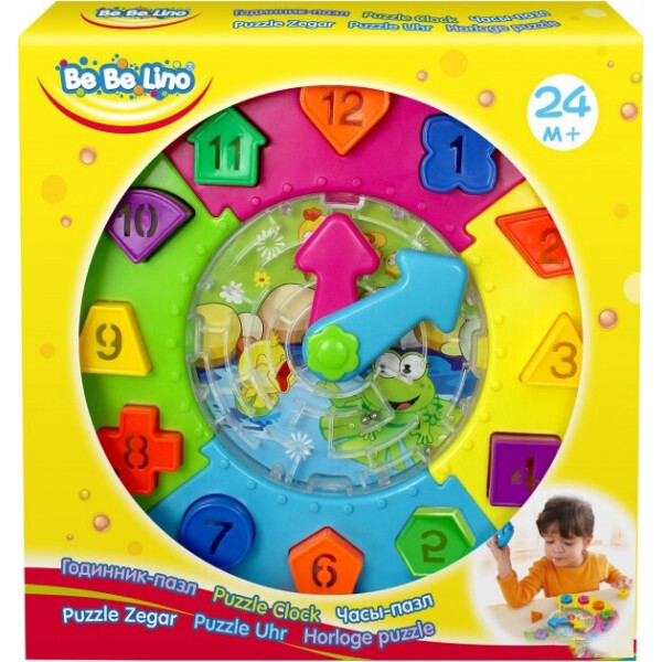 

Часы пазл BeBeLino с лабиринтом и сортером (58023)