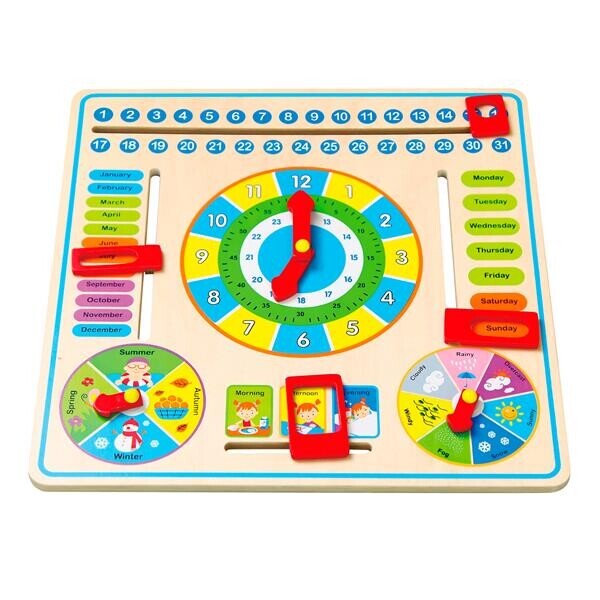 

Набор для обучения Viga Toys Часы и календарь (59872)