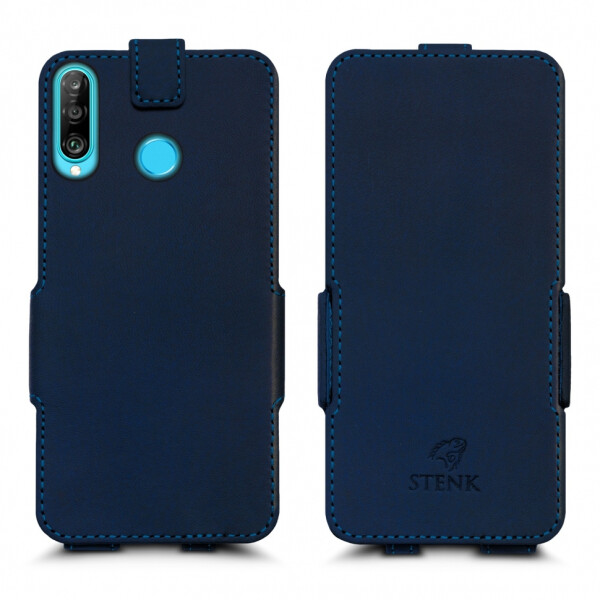 

Чехол флип Stenk Prime для Huawei P30 Lite Синий (63616)
