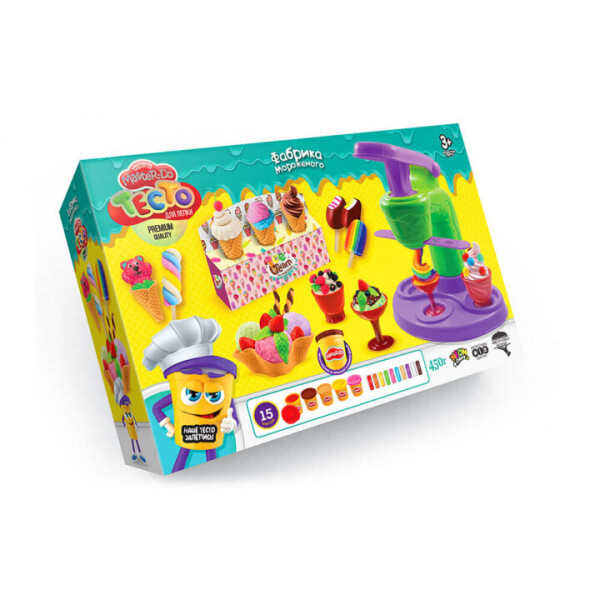 

Набор для творчества Danko Toys тесто для лепки Master Do Фабрика мороженного (ДТ-ТЛ-02-52)