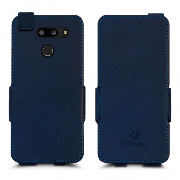

Чехол флип Stenk Prime для LG G8 ThinQ Синий (63618)