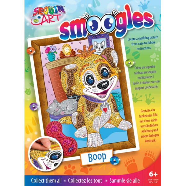 

Набор для творчества Sequin Art Smoogles Щенок (SA1816)