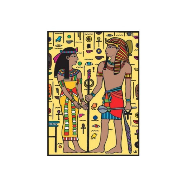 

Разрисовка з фломастерами Carioca Egyptians COLORVELVET (M0040)