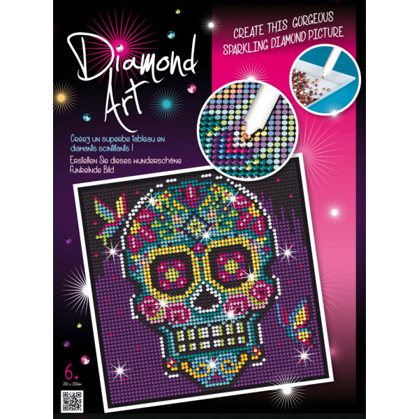 

Набор для творчества Sequin Art Diamond Art Череп SA1611