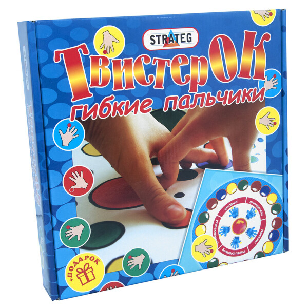 

Игра Strateg Твистер Ок гибкие пальчики на русском (730)