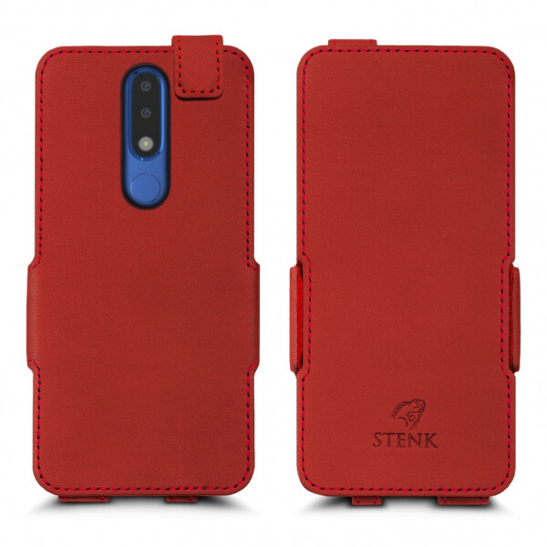 

Чехол флип Stenk Prime для Nokia 5.1 Plus Красный (63788)