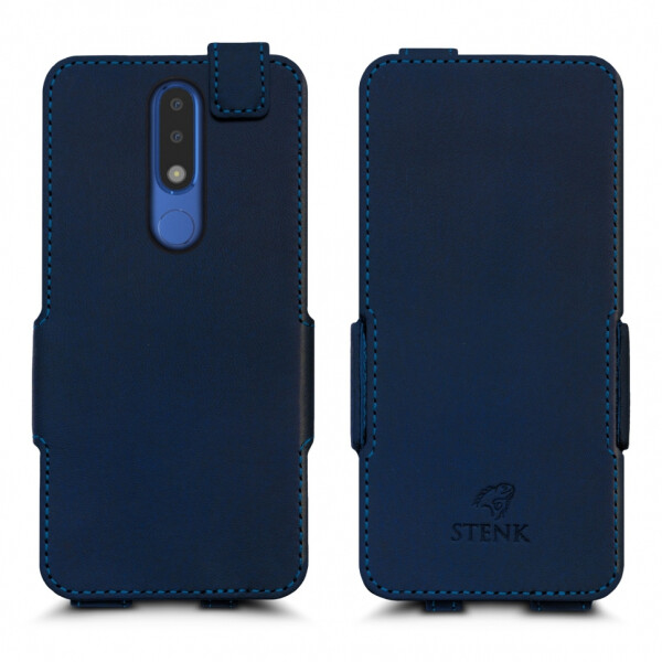 

Чехол флип Stenk Prime для Nokia 5.1 Plus Синий (63624)